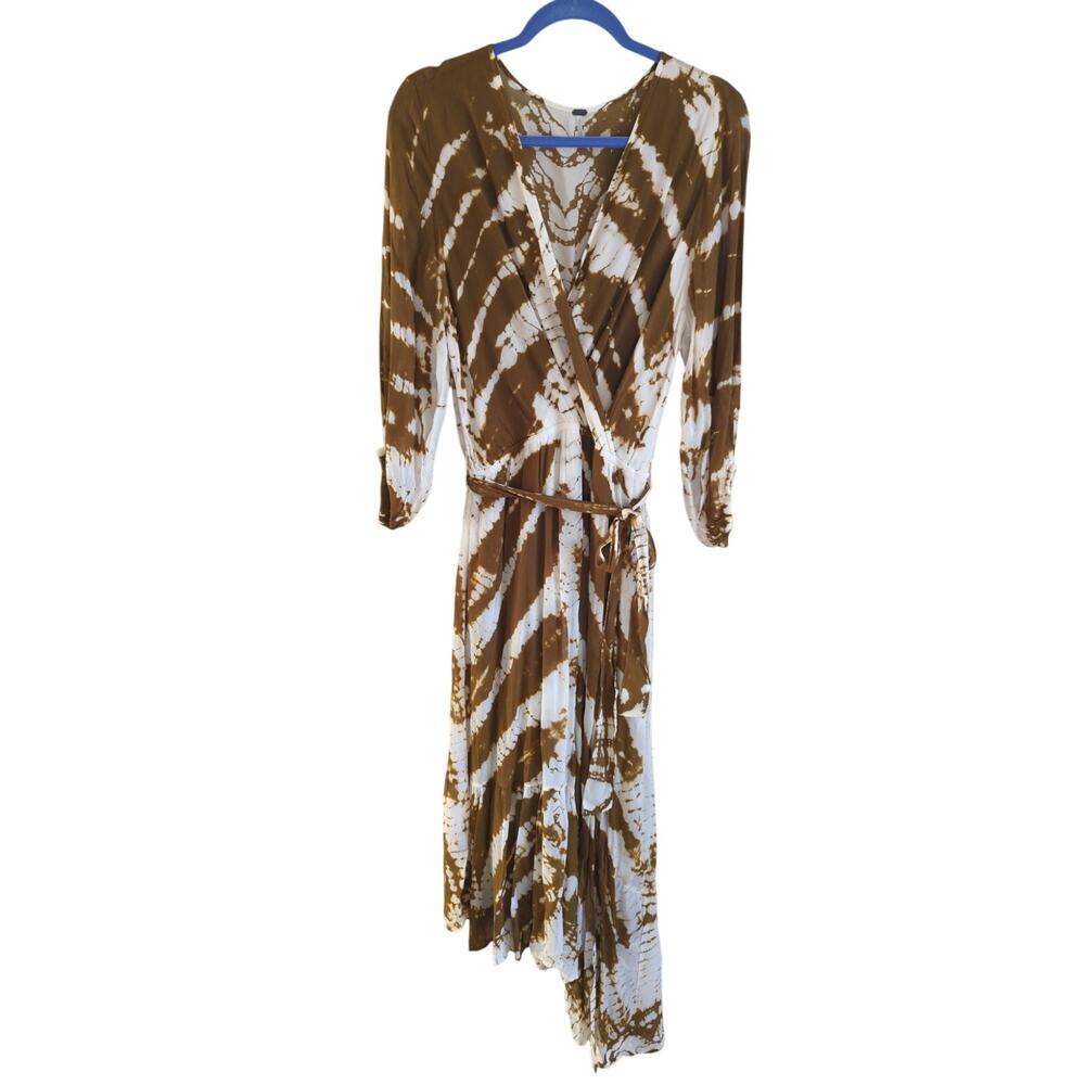 Young Fabulous & Broke Brown Tie Dye Dress - Size Small
